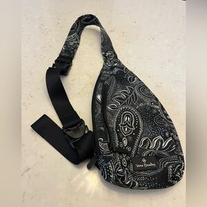 Vera Bradley sling backpack.